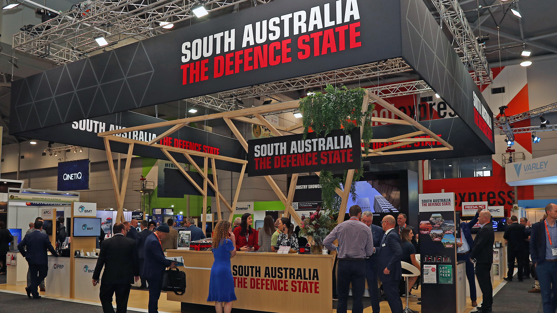The Defence State stand