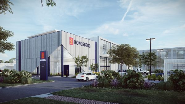 Artist impression of Kongsberg Defence Australia's new facility in Adelaide