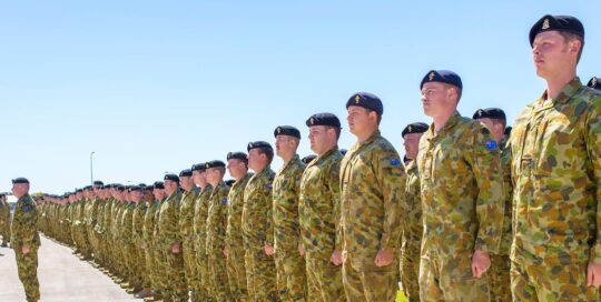 Ranks of personnel at RAAF Base Edinburgh