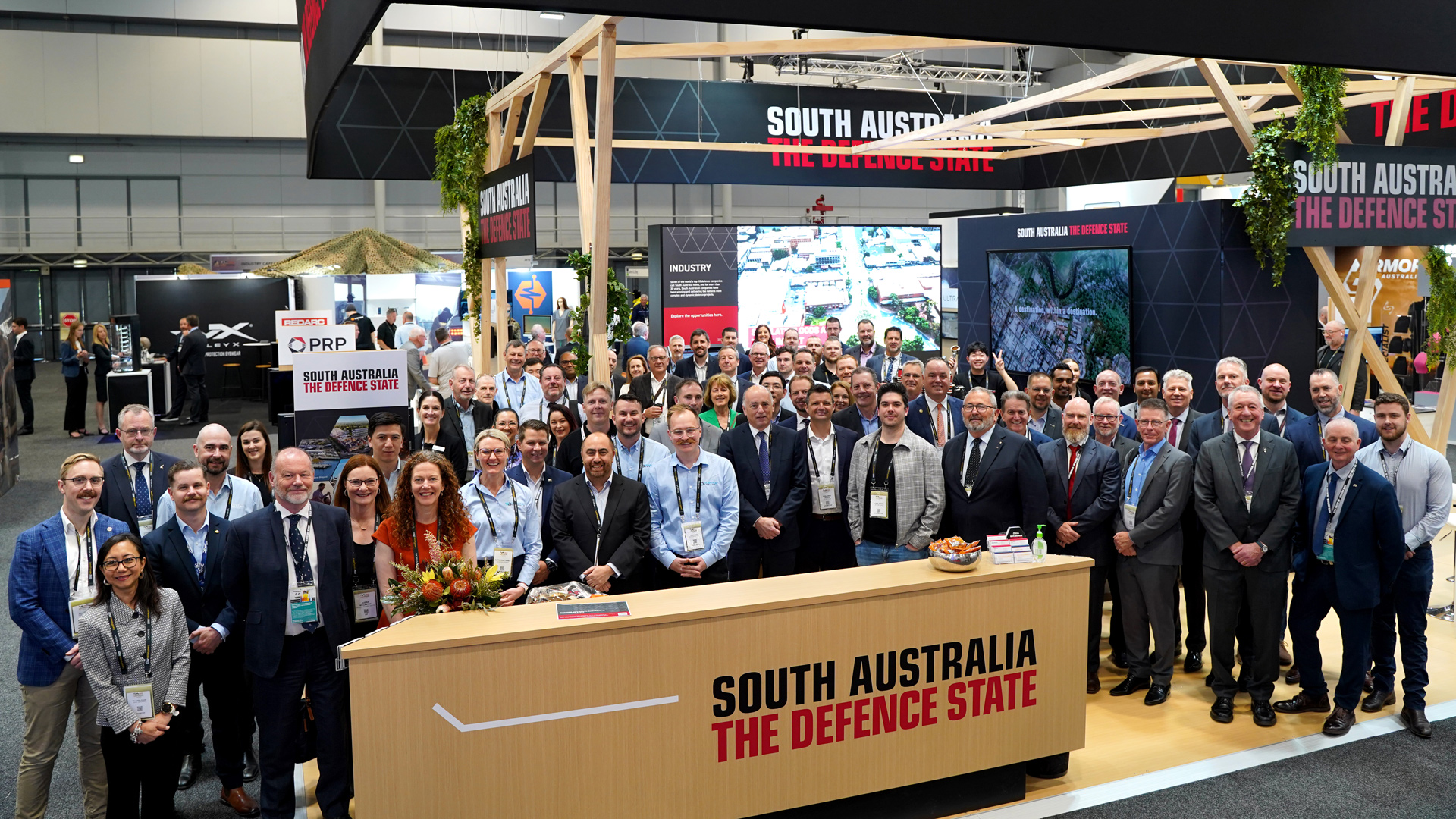 Land Forces 2022 South Australia - the Defence State stand