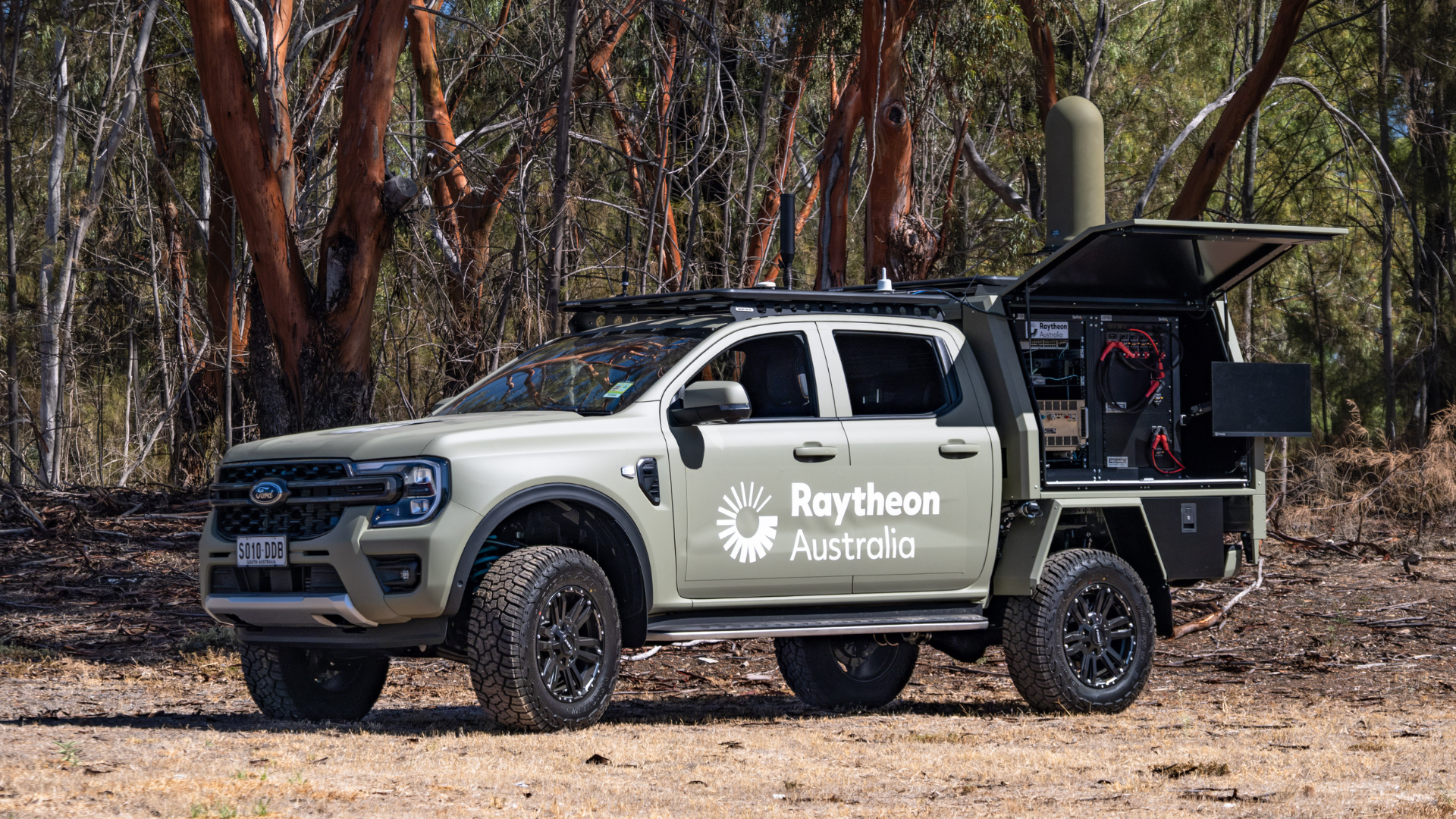 Raytheon Australia's Electronic Warfare Tactical Vehicle