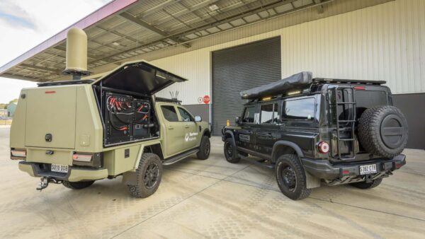 REDARC Defence & Space and Raytheon Australia's Electronic Warfare Tactical Engagement vehicle