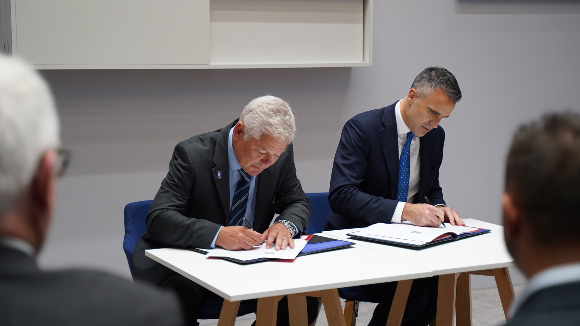 Rolls Royce MoU signing at DSEI UK 2025