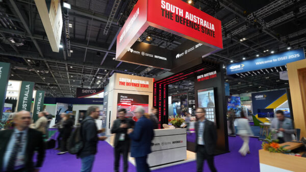 South Australia - the Defence State stand at DSEIUK in September 2025